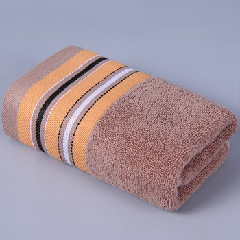 Хавлиена кърпа от 100% чист памук 34x74 см. Домашни кърпи за ръце за възрастни Мека хавлиена мека мека кърпа за лице за баня