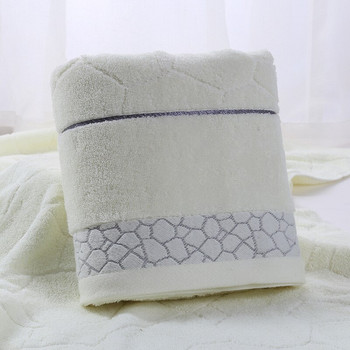 1 τεμ. Βαμβακερή πετσέτα προσώπου οικιακής χρήσης 35x75 εκ. Μαλακή και αναπνεύσιμη πετσέτα χεριών από βαμβάκι
