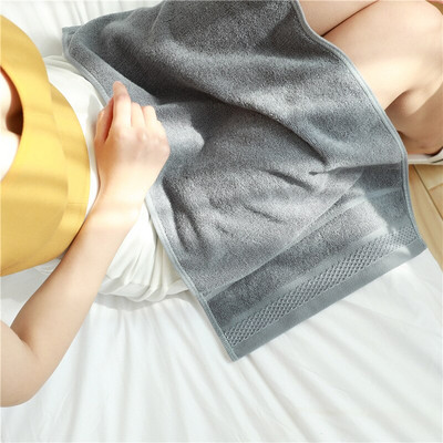 1 bucată prosop de față din bumbac de uz casnic pentru baie 35x75 cm prosop de mână din bumbac moale și respirabil.