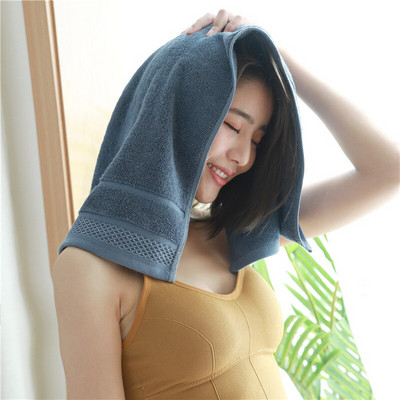 1 bucată prosop de față din bumbac de uz casnic pentru baie 35x75 cm prosop de mână din bumbac moale și respirabil.