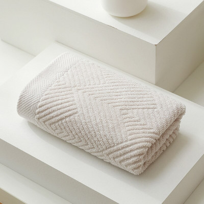 1 bucată prosop de față din bumbac de uz casnic pentru baie 35x75 cm prosop de mână din bumbac moale și respirabil.