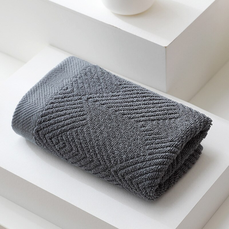 1 bucată prosop de față din bumbac de uz casnic pentru baie 35x75 cm prosop de mână din bumbac moale și respirabil.