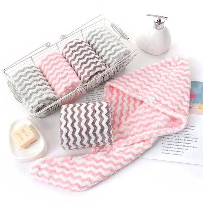 Greitai džiūstantys plaukų rankšluosčiai moterims Vonios rankšluosčiai Magic Mikropluošto rankšluosčiai Dryželiai vonioje Sausiems plaukams Kepurė Turbano galvos apvyniojimas maudymosi įrankiai