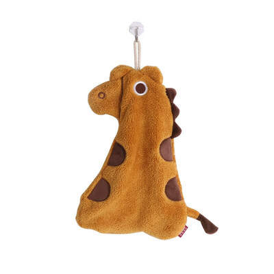 Coral Catifea Catoon Animal Prosoape moi de mână Prosop de baie Carpe absorbante de curățare Prosoape de bucătărie pentru casă Prosoape de mâini pentru copii