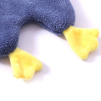 Cartoon Animal Lovely Duck Wipe Πετσέτα Απορροφητική Κρεμαστά Πλύσιμο Χεριών Πετσέτα Μαντήλι Wipe Clean Πανί