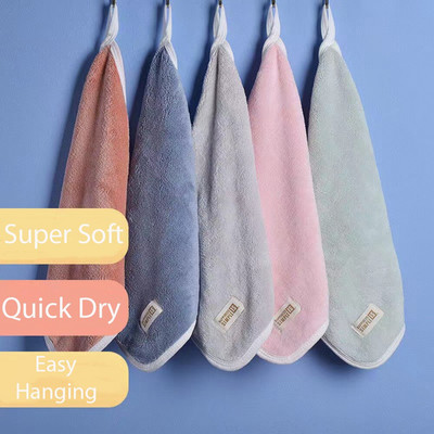 Mielas animacinis filmukas pakabinamas rankšluostis Minkštas kūdikių berniukų mergaičių Vaikams greitai išdžiūstantis veidui vonios rankšluosčiai Namų virtuvė Vonios sugerianti skalbimo šluostė