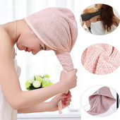 Mikropluošto vilnos rankšluostis plaukams turbano vonios galvos kepuraitė, itin sugerianti, greitai džiūstanti maudymosi kepurė