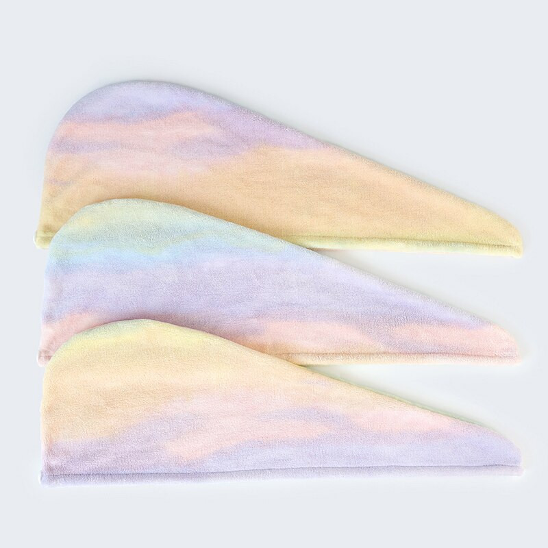 1 pachet de prosoape de păr umed înveliș din microfibră, prosoape de cap cu uscare rapidă, super absorbante, anti-încrețire, șapcă turban de baie pentru duș spa