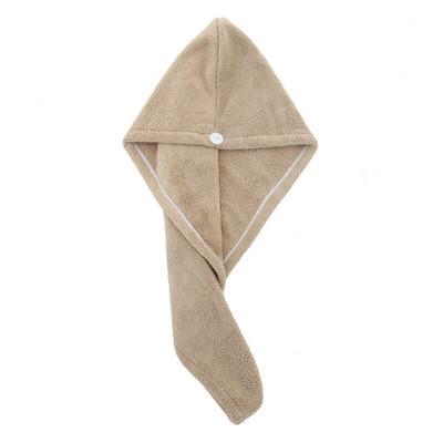 Női Hajtörölközők Mikroszálas zuhanyozás után Hajszárító pakolás Törölköző Gyorsan Száraz Haj sapka Turbán Fejpakolás Fürdőeszközök toallas