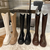 Naujas keturių spalvų moteriškų eko odos batų modelis