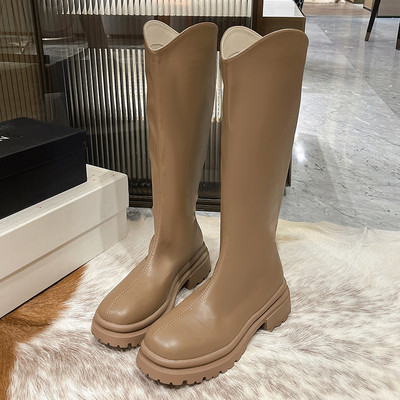 Naujas keturių spalvų moteriškų eko odos batų modelis