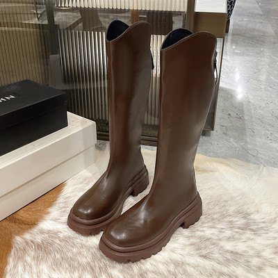 Naujas keturių spalvų moteriškų eko odos batų modelis