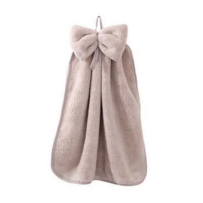 Rankšluostis mielas lankas koralinis aksominis vonios reikmenys Minkštas rankšluostis sugeriantis audinys indų šluostės Kabantis audinys Virtuvės priedai