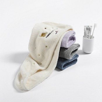 Κοριτσίστικο καπέλο πετσέτας στεγνώματος μαλλιών από μικροΐνες Cartoon Quick Dry Πετσέτα μπάνιου Σούπερ Απαλό Απορρόφηση για Μακριά Μαλλιά 1τμχ