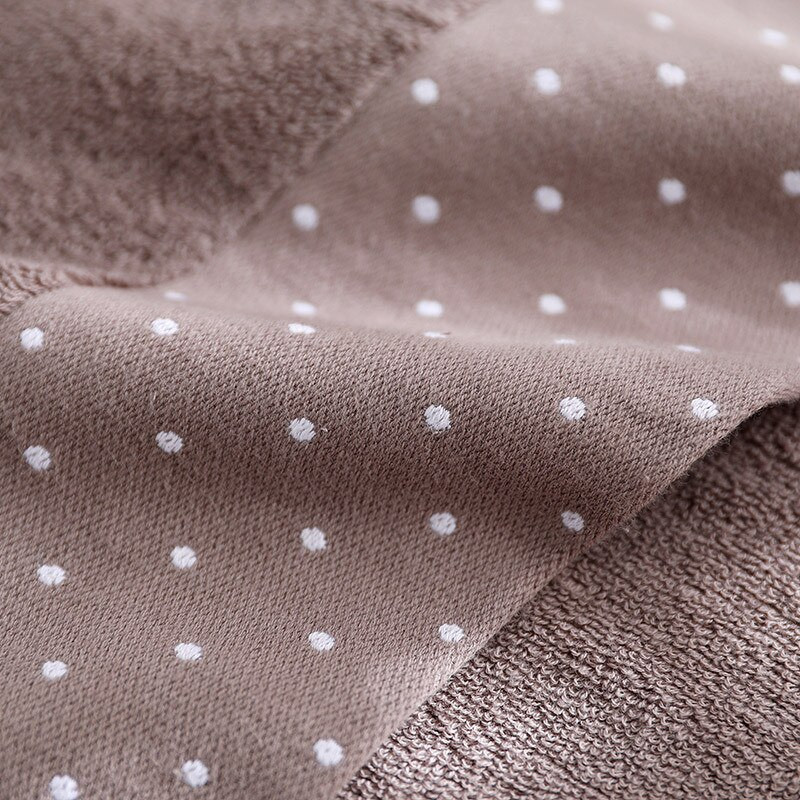 34x72cm 100% pamut törülköző pontmintás egyszínű puha otthoni fürdőszobai felnőtt kéztörlő