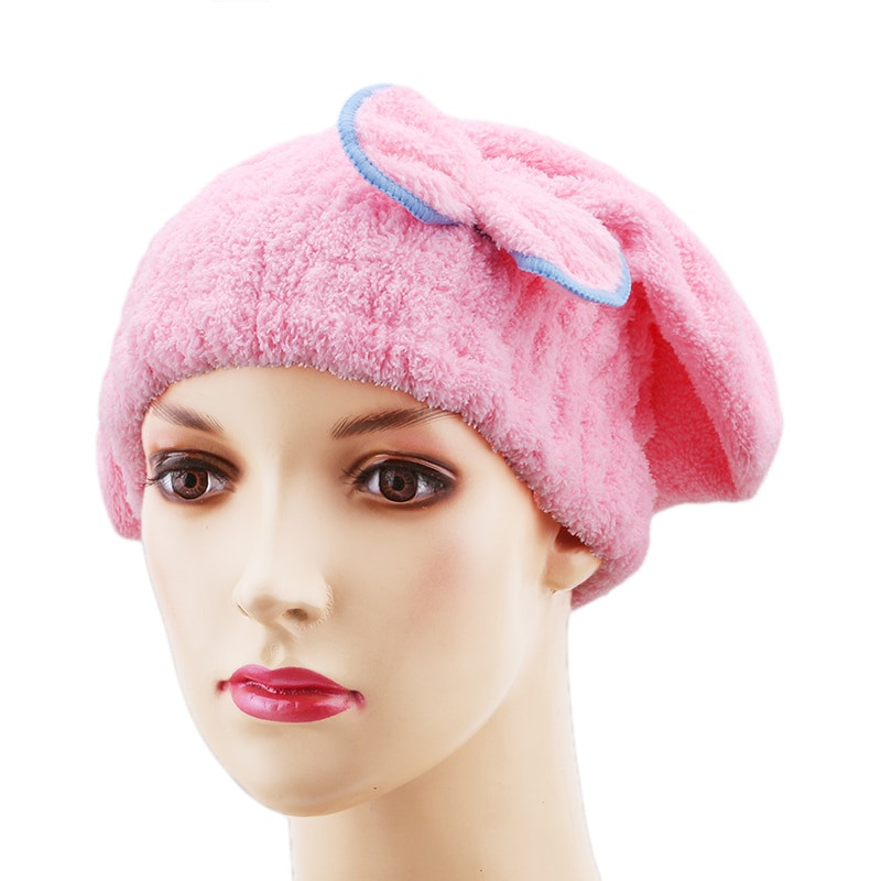 2020 NAUJIENA Geras higroskopiškumas ir pralaidumas mikropluošto plaukų turbanui, greitai išdžiūnantiems plaukams kepurė suvyniota rankšluosčiu