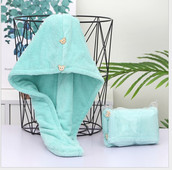 Gyorsan száradó női nedvszívó korall gyapjú fejtörülköző sampon szuperfinom méretű, vastagított zuhanysapka Erős vízfelvétel