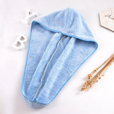 Nou prosop de păr cu dungi, moale, magic, microfibră, uscător rapid de păr, prosop de baie, pălărie, șapcă rapidă, turban, prosoape de baie uscate