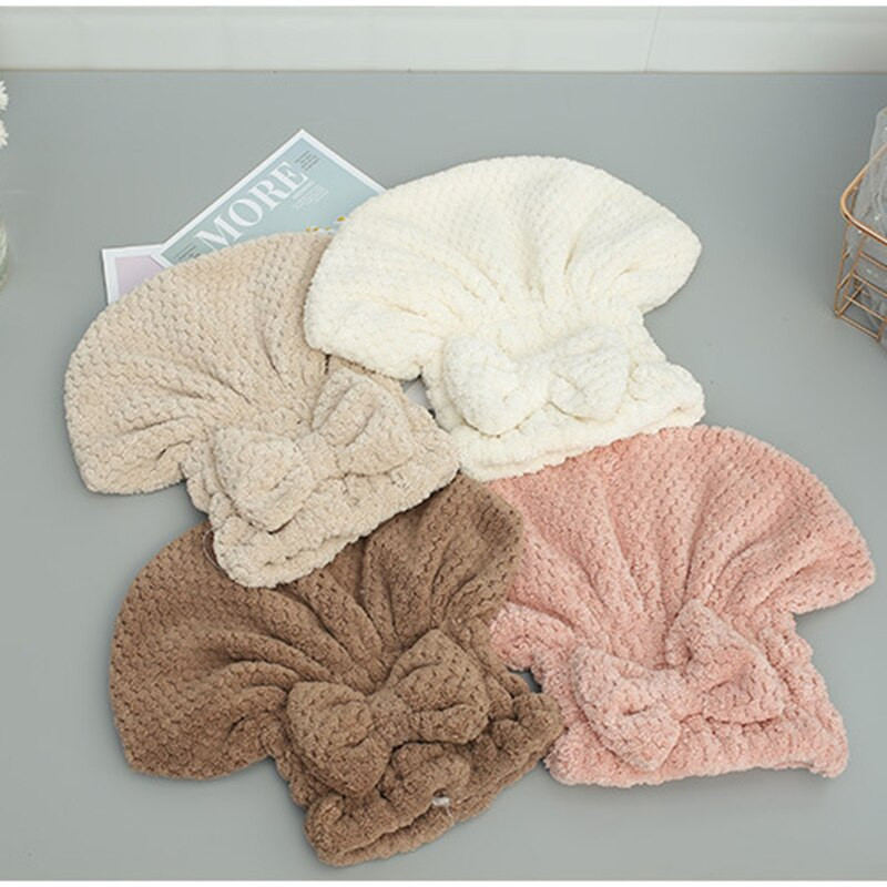 YADA úszótörölköző gyorsan száradó hajsapka nedvszívó törölközősapka turbán pakolás puha zuhany sapka törölköző felnőtteknek női TW200005