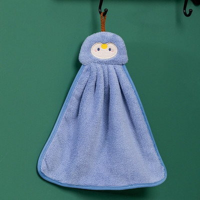 Prosop de 35 cm agățat din catifea moale de coral, prosop de bucătărie, prosop de baie, șterget absorbant, prosoape de pluș pentru agățat de mână