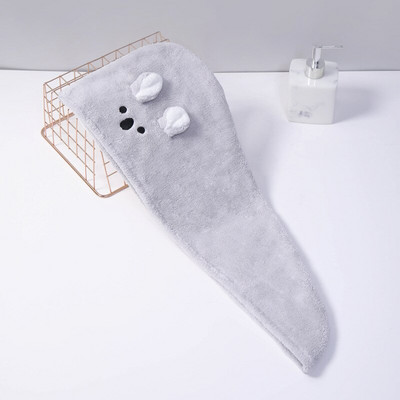 Prosop de păr Baie din microfibră Căciulă de păr uscată din desene animate Din fire anti-alunecare Prosop triunghi Căpăci de duș Prosop de baie Duș moale pentru acasă