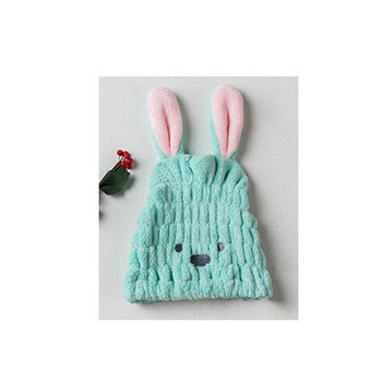 Cartoon Cute Ear Rabbit Dry ντους Πετσέτα μπάνιου Ισχυρή Απορροφητική Γρήγορη Στεγνώνει τα μαλλιά Αξεσουάρ περιτυλίγματος κεφαλής καπέλου 30*25cm 1 ΤΕΜ.