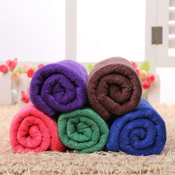 35X75CM Πετσέτα για στεγνά μαλλιά Hair Salon Barber Shop Beauty Salon Special Towel Sweat Ατμόλουτρο Απορροφητικές πετσέτες