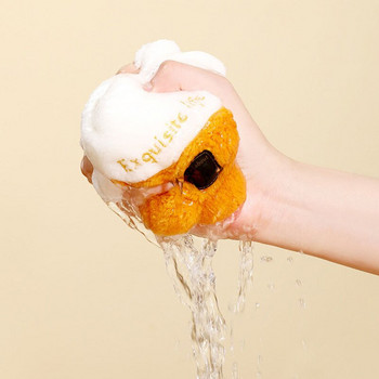 Πετσέτες χεριών Ιαπωνικού στυλ Παχύ κοραλλιογενές βελούδο Απλή ραφή με μικροΐνες μαντηλάκι Πετσέτα κουζίνας Μπάνιο Πιάτων Αναπνέει