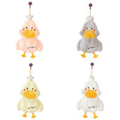 Prosop de mână din lână Coral Absorbant Cute Duck Dormitor Baie Ușă Agățat T84E