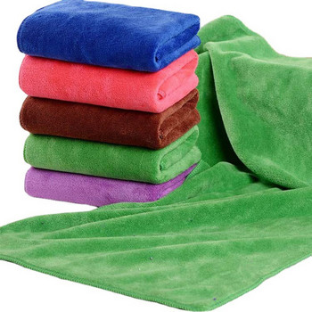 35x75 см микрофибърна кърпа Професионална бръснарска кърпа за салон за красота Парна баня Абсорбиращи кърпи Домашна кърпа за почистване на автомобили