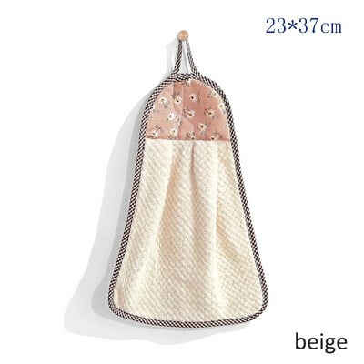 1vnt Korėjietiško stiliaus sieninis rankšluostis Animacinių filmų kiaulės nosinaitė virtuvės reikmenys siuvinėjimas Minkštas rankšluostis buičiai