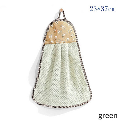 1vnt Korėjietiško stiliaus sieninis rankšluostis Animacinių filmų kiaulės nosinaitė virtuvės reikmenys siuvinėjimas Minkštas rankšluostis buičiai