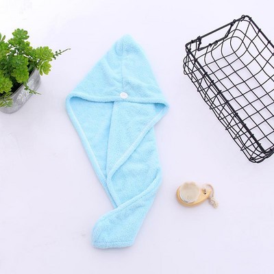 Căciulă de păr cu uscare rapidă Anti-încrețire și microfibră Prosoape de păr ultra absorbante Căciulă de păr lung pentru fete Căciulă de baie cu uscare rapidă