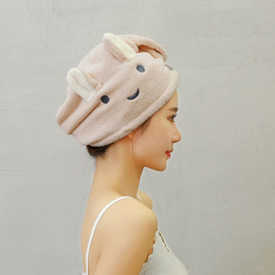 Căciulă de păr cu uscare rapidă Anti-încrețire și microfibră Prosoape de păr ultra absorbante Căciulă de păr lung pentru fete Căciulă de baie cu uscare rapidă