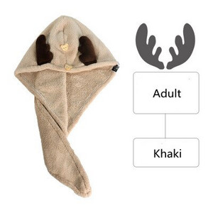 Sausų plaukų rankšluostis Mieli rageliai moterų ir vaikų plaukų džiovinimo kepurė Mikropluošto kietas rankšluostis Super Absorbciniai turbaniniai rankšluosčiai