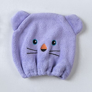 Higroscopicitate moale și respirabilitate Turban de păr din microfibră Se usucă rapid Pălărie de păr Prosop învelit Capac Prosop