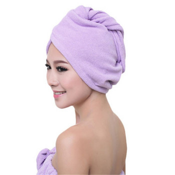2021 Πετσέτα μπάνιου από μικροΐνες Hair Dry Quick Drying Γυναικεία πετσέτα μπάνιου Μαλακό ντους για Γυναίκα Εργαλεία μπάνιου με τουρμπάνι κεφαλής