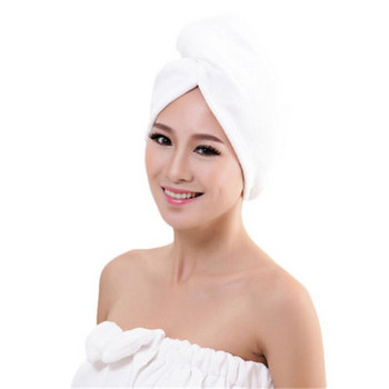 2021 Микрофибърна кърпа за баня Изсушаване на косата Бързосъхнеща дамска кърпа за баня Мек душ за жена Мъж Тюрбан Обвивка на главата Инструменти за къпане