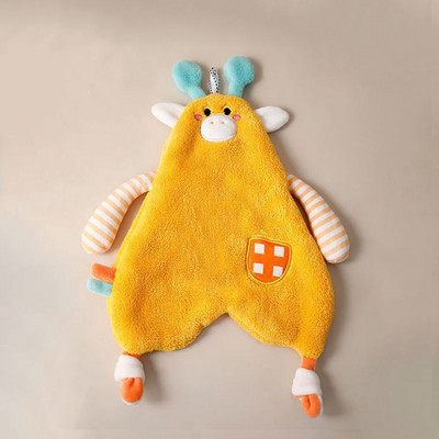 Ručnik za ruke s crtanim životinjama Mekani koraljni flis Visokokvalitetni upijajući dječji rupčić Kuhinjski ručnici za kupanje