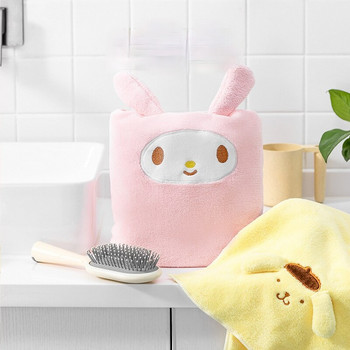 Πετσέτα πετσέτα μπάνιου καρτούν χαριτωμένο κοραλί βελούδο απαλό Quick Dry Compact απορροφητικό Σούπερ μόδα πετσέτα μαλλιών καθαρισμού μπάνιου
