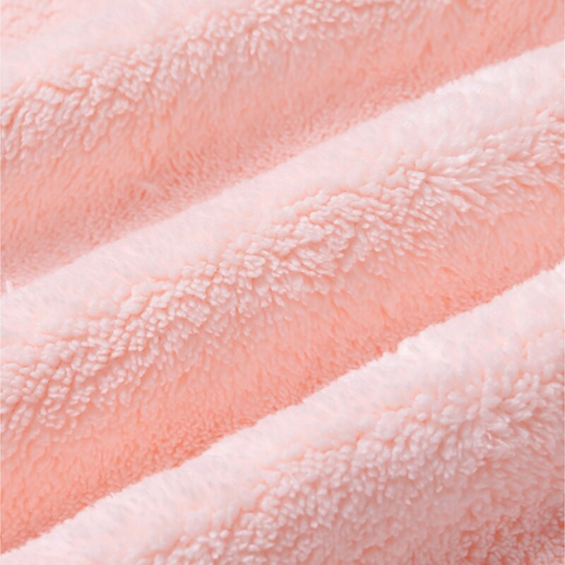 Prosop prosop de baie desene animate drăguț coral catifea moale Uscare rapidă Compact absorbant Super fashion curățare prosop de păr baie
