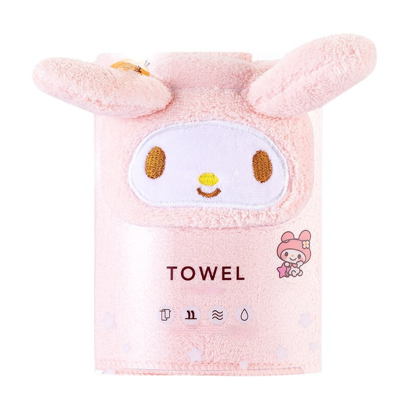 Prosop prosop de baie desene animate drăguț coral catifea moale Uscare rapidă Compact absorbant Super fashion curățare prosop de păr baie