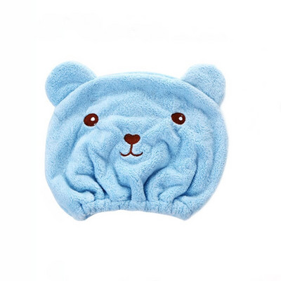 Hajszárító sapka otthoni vízszívó törölköző zuhany sapka haj gyorsan száradó turbán Cartoon extra vastag nedvszívó fürdősapka felnőtteknek