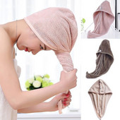 Magic Microfibre Păr Uscare Rapidă Uscător Prosop Baie Wrap Pălărie Quick Cap Turban Dry