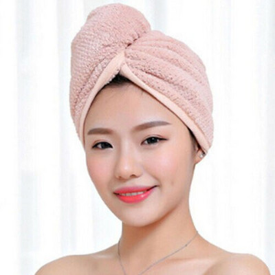 Magic Microfibre Păr Uscare Rapidă Uscător Prosop Baie Wrap Pălărie Quick Cap Turban Dry