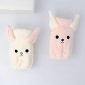 Ženska turban za kosu od mikrovlakana Brzo sušeća kosa Šešir Kapa za djevojčice Slatka kapa za tuširanje za kupanje omotana mekim ručnikom