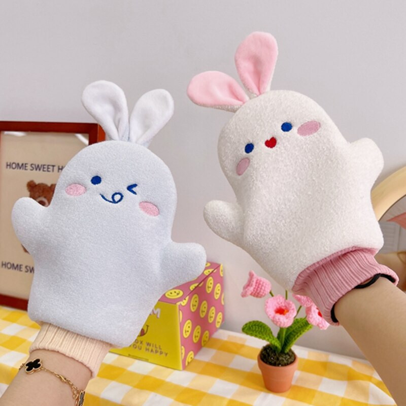 Animacinių filmų gyvūnų vonios kempinės kamuoliukai pliušinis valymo šepetys dušo pūstas kūno valiklis šveičiamieji šveitikliai vonios kamuoliukai vonios reikmenys