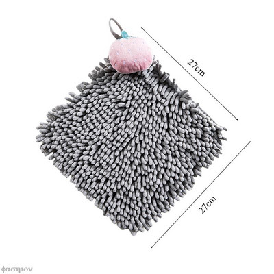 Minkšti rankšluosčiai, braškių mango persikų, vonios kambarys su pakabinamomis kilpomis Greitai džiūstantis Super sugeriantis mikropluošto šluostė