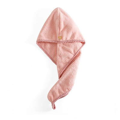 Női hajtörlő pakolás Mikroszálas Ultra Puha Bőrbarát Göndörödésgátló Nedvszívó Gyorsan Száraz Törölköző Turbán fejfürdőszoba Hajhoz