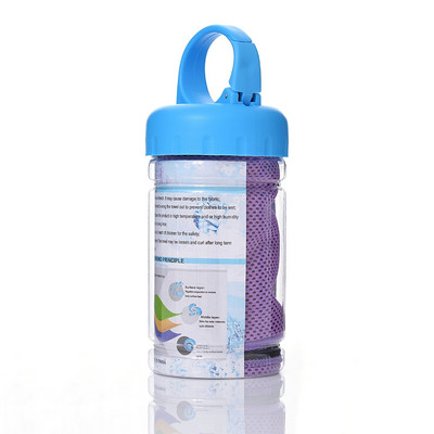 Цветове Мъже и жени Фитнес клуб Йога Спорт Студена кърпа Бягане Футбол Баскетбол Охлаждане Лед Плажна кърпа Подарък за любителите Toallas